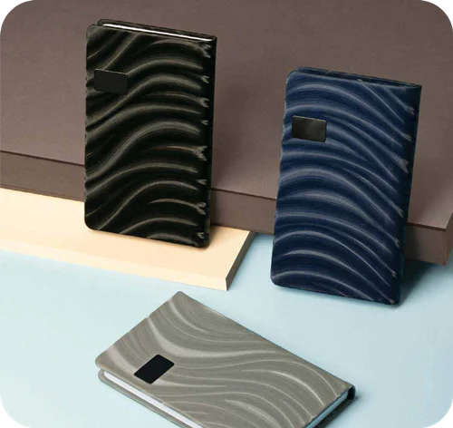 سررسید اروپایی چرم مرغوب (آبنوس)